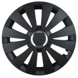 Колпаки - Накладки декоративные на диски R16 - SKY BLACK MATT LEOPLAST